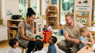 مطلوب مربي و مربية أطفال في مركز رعاية الاطفال بألمانيا