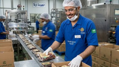 مطلوب عامل في شركة تعبئة أغذية بالسعودية
