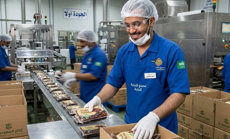 مطلوب عامل في شركة تعبئة أغذية بالسعودية