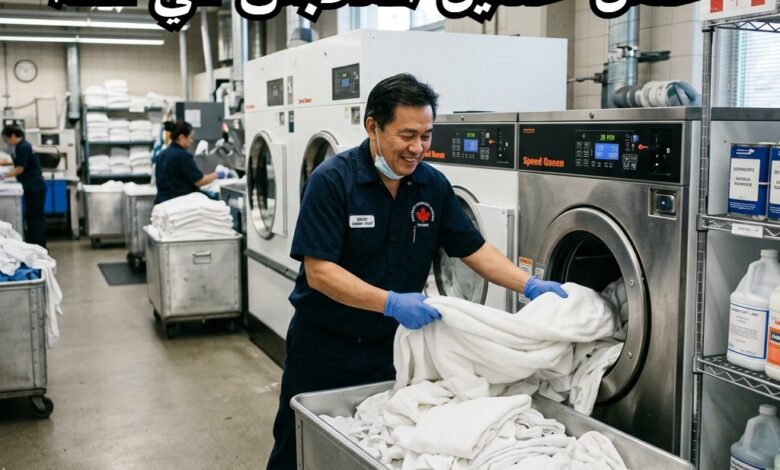 مطلوب عامل غسيل الملابس في مركز الخدمات الصحية بكندا