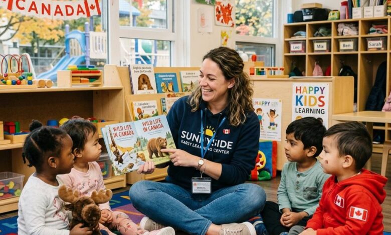 وظائف مربي أطفال في كندا: فرص عمل برواتب تصل إلى 30 دولار في الساعة