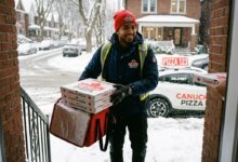 فرص عمل في كندا للعرب: سائق توصيل بيتزا براتب يومي ممتاز