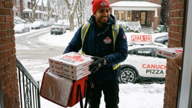 فرص عمل في كندا للعرب: سائق توصيل بيتزا براتب يومي ممتاز