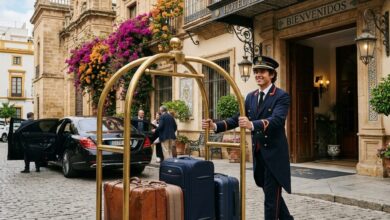 مطلوب عامل حمل الحقائب لفندق في اسبانيا