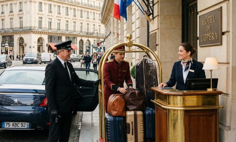 فرص عمل في فرنسا: عامل صف سيارات وحامل حقائب ومضيفة استقبال برواتب مغرية