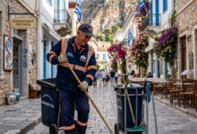 مطلوب عامل نظافة المناطق العامة في اليونان