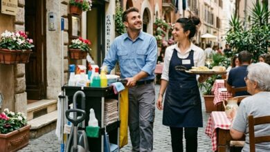 وظائف فنادق إيطاليا 2026: توظيف فوري عاملات تنظيف ونادلات