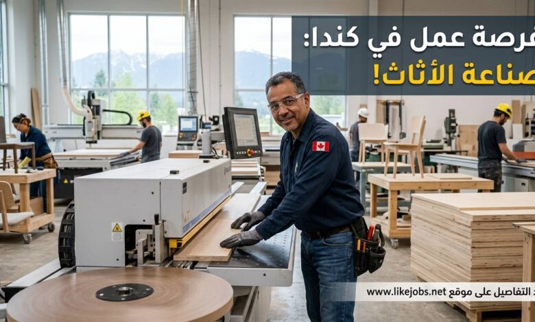 مطلوب عامل في صناعة الأثاث في كندا