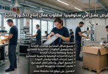 فرصة عمل في سلوفينيا: توظيف عمال إنتاج ذكور وإناث