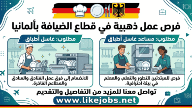فرص عمل بألمانيا في قطاع الضيافة.. مطلوب غاسل أطباق ومساعد غاسل أطباق