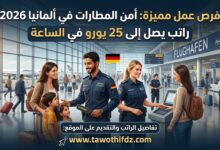 وظائف أمن المطارات في ألمانيا 2026 | راتب يصل إلى 25 يورو في الساعة