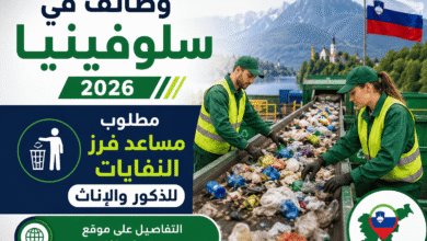 وظائف في سلوفينيا 2026.. مطلوب مساعد فرز النفايات للذكور والإناث