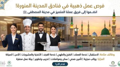 العمل في فنادق المدينة المنورة.. تعرف على الوظائف المتاحة وشروط التقديم