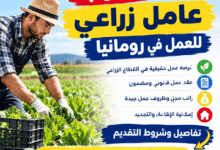 مطلوب عامل زراعي للعمل في رومانيا | تفاصيل وشروط التقديم