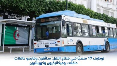 توظيف 17 منصبًا في قطاع النقل.. سائقون وقابضو حافلات وميكانيكيون وكهربائيون